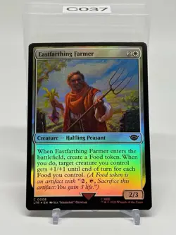 MTG Lord of the Rings Eastfarthing Farmer Foil #8 LOTR Magic the Gathering - Image 1