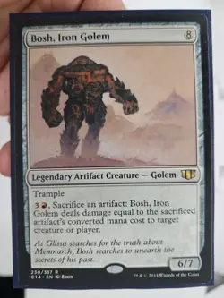 4x Bosh, Iron Golem Mixed Set LP+ Small Seller 📨 Fast Free Shipping! - Image 4