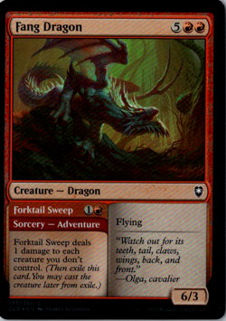 Fang Dragon CLB 2022 Commander Legends Battle for Baldur's Gate MTG Magic Common - Image 1
