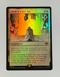MTG LTR Lord of the Rings Tales of Middle-earth Foil Dawn of a New Age - Mythic - Image 1