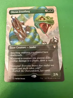 Ohran Frostfang (Borderless) [CMM - 650] Unplayed FAST2SHIP!! - Image 1