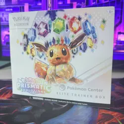 Prismatic Evolutions Pokemon Center Elite Trainer Box ETB New Sealed MINT - Image 5