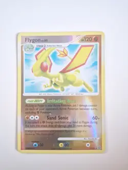 Pokemon Card- Flygon 5/132 (Secret Wonders, 2007) Reverse Holo, VG - Image 1