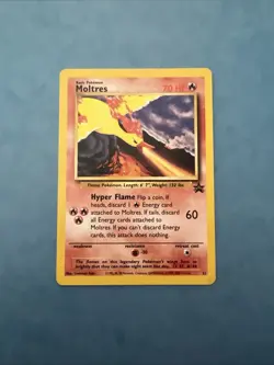 Moltres #21 Rare Black Star Promo Pokemon Card - Image 1