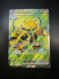 2025 Pokemon Destined Rivals Electivire ex #212/182 - Image 3