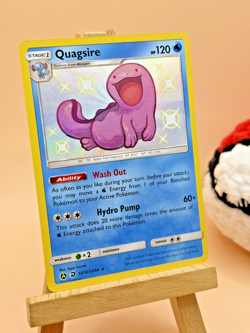 Quagsire SV10/SV94 Pokemon Hidden Fates Holo Card - Image 1