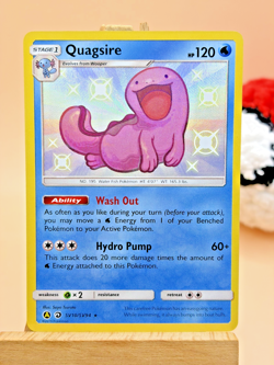 Quagsire SV10/SV94 Pokemon Hidden Fates Holo Card - Image 2