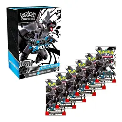 Pokemon TCG Scarlet & Violet Black Bolt Booster Bundle 6 Packs Sealed NEW - Image 1