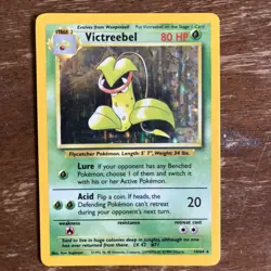 Victreebel Jungle Holo Rare Pokemon TCG 14/64 1999 English - Image 1