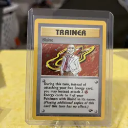 Blaine Trainer Holo 17/132 Gym Challenge - Pokemon Card - Image 1