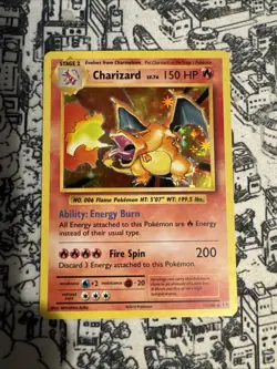 POKEMON TCG 2016 EVOLUTIONS CHARIZARD HOLO FOIL NEAR MINT 11/108 - Image 1