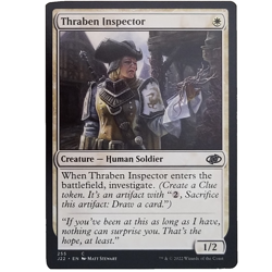 x1 Thraben Inspector J22 MTG M/NM Common White Creature Human Soldier TCG CCG - Image 1