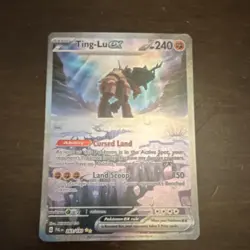 Pokemon TCG Ting-Lu ex 263/193 Sv02 Paldea Evolved SIR Full Art Holo Eng 240 HP - Image 1