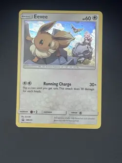 The Pokemon Company Eevee SM235 Sun & Moon Promos Holo Promo 2019 - Image 1
