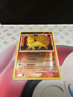 Pokemon Vulpix SH6 Platinum Shiny Reverse Holo Rare - Image 3