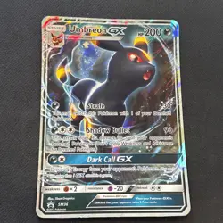 Pokemon TCG Umbreon GX Holo Sm36 Jumbo Oversized - Image 1