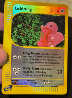 Pokemon Lickitung 90/147 Aquapolis Common Reverse Holo E Series - Image 4
