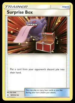 Surprise Box 187/214 Uncommon Unbroken Bonds Pokemon Lightly Played - Image 1