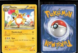 Raichu 40/99 Uncommon Next Destinies Pokemon Heavily Played - Image 3