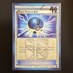 Team Plasma Ball - 105/116 - Plasma Freeze - Pokemon - Uncommon - Played - Image 3