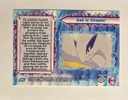 Topps Pokemon the Movie 2000 #46 Ash is Chosen. Non Holo. NM Or Better - Image 2