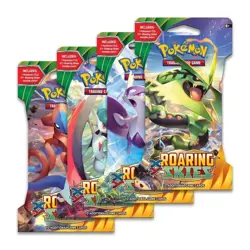 Pokemon XY Roaring Skies Sleeved Booster Pack RANDOM ART - Image 1