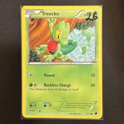 Treecko - 6/116 - Plasma Freeze - Pokemon - Common - Played - Image 3
