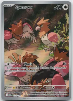 Spearow Illustration Rare ME01: Mega Evolution 151/132 Pokemon TCG - Image 1
