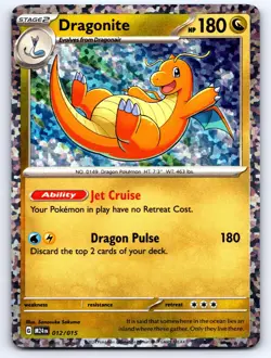 Dragonite 012/015 Holo Promo McDonald's Promos 2024 Pokemon Lightly Played - Image 1