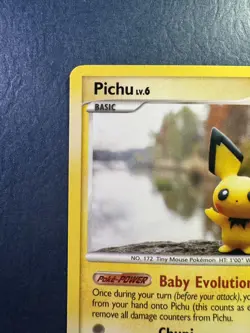 Pokemon TCG Pichu 93/123 Mysterious Treasures Common - Image 4