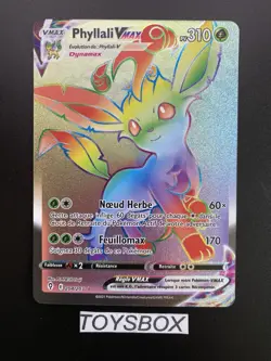 Pokemon Card Phyllali Vmax 204/203 / Block EB Celestial Evolutions EB7 / NEW FR - Image 2