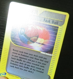 Pokemon Skyridge Fast Ball Reverse Holo NM 124/144 - Image 3