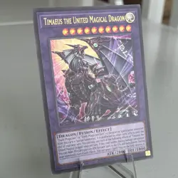 Yu-Gi-Oh! Timaeus the United Magical Dragon MZMU-EN012 Ultra Rare Foil 1st Ed - Image 2