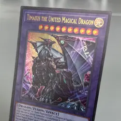 Yu-Gi-Oh! Timaeus the United Magical Dragon MZMU-EN012 Ultra Rare Foil 1st Ed - Image 3