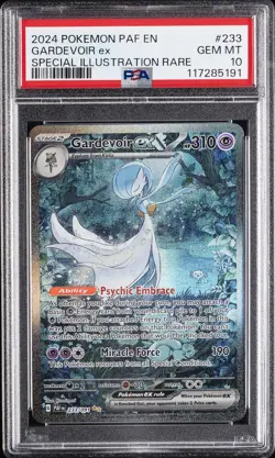 2024 POKEMON PAF EN-PALDEAN FATES SPECIAL ILLUSTRATION RARE GARDEVOIR EX PSA 10 - Image 1