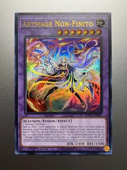 Yugioh - Artmage Non-Finito Ultra Rare BPRO-EN035, Near Mint, 1st Edition - Image 1