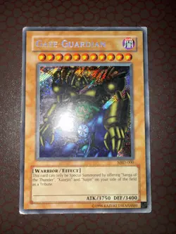 Yu-Gi-Oh! Gate Guardian -MRD-000- Secret Rare - Unlimited DAMAGED! - Image 2