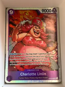OP08-069 Charlotte Linlin English SR One Piece TCG Card Game - Image 1
