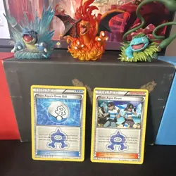 Pokemon TCG Team Aqua Great Ball Grunt Trainer Item Supporter 2 Card Lot English - Image 1