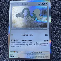 Pokemon TCG Karte - Sen-Long 138/162 - Gewalten der Zeit - Rare Holo - Near Mint - Image 1