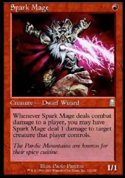 Spark Mage -Foil Light Play MTG Odyssey - Image 1