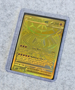 MEGA ZYGARDE EX 124/088 PERFECT ORDER MEGA HYPER RARE GOLD POKEMON TCG CARD - Image 1
