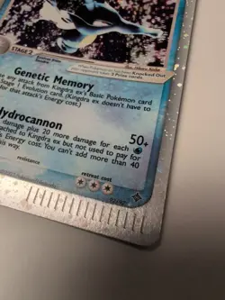 Pokemon Kingdra ex 92/97 EX Dragon Holo Rare 150 HP Pokemon Card 2003 E-Reader - Image 2
