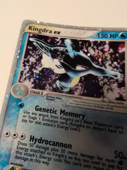 Pokemon Kingdra ex 92/97 EX Dragon Holo Rare 150 HP Pokemon Card 2003 E-Reader - Image 4