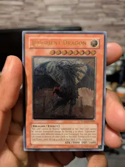 Yu-Gi-Oh Judgment Dragon Ultimate Rare Card TU01-EN000 NM - Image 1