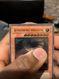 Yu-Gi-Oh Judgment Dragon Ultimate Rare Card TU01-EN000 NM - Image 4