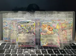Pokemon Prismatic Evolutions Eeveelution 9 Card Set Umbreon Eevee EX Promo - Image 1