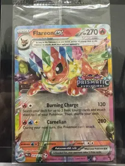 Pokemon Prismatic Evolutions Eeveelution 9 Card Set Umbreon Eevee EX Promo - Image 4