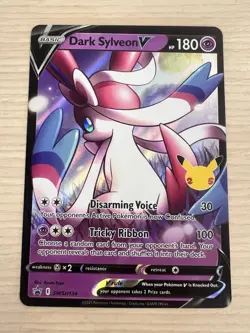 Dark Sylveon V SWSH134 SWSH: Sword & Shield Promo Cards Holo - Image 1