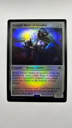 MTG Lord of the Rings Errand-Rider of Gondor Foil #11 LOTR Magic the Gathering - Image 1